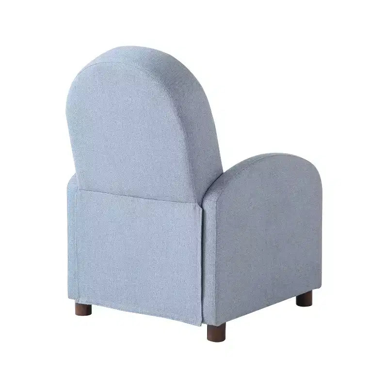 Pushback Recliner Woven, Sturdy Push Back Reclining Armchair, Cozy Lounge Seat for Reading Nook